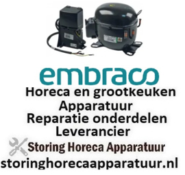 315605323 -Compressor koelmiddel R290 type NT2160U 220-240V 50Hz LBP 17,2kg 3/4HP cilinderinhoud 17,39cm³ CSCR EMBRASCO