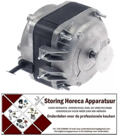 240601763 - Ventilatormotor 16W 230V 50/60Hz lager kogellager ELCO