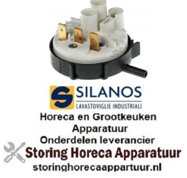 324541169 -Pressostaat drukbereik 160/30mbar aansluiting 6mm ø 58mm drukaansluiting horizontaal spoeltechniek SILANOS