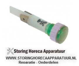 230359378	 - Signaallamp groen ø 10mm 230V groen