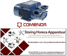 175500060 - Drukverhogingspompng ø 1" uitgang ø 1" type PQM60 230V 50Hz fasen 1 0,37kW PEDRELLO COMENDA