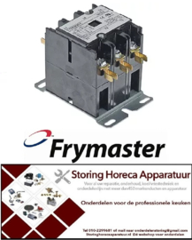 262381322 - Relais AC1 40A 24VAC 30A/10HP (AC3/240V) 30A/7,46kW hoofdcontact 3NO voor FRYMASTER