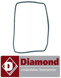 735652.014.00 - Deurrubber voor oven deur DIAMOND C5FV6-BP