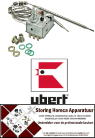 VE332.55.60035.010 - Thermostaat instelbereik 135-180°C 3-polig 2x 167-87/Ø6mm UBERT