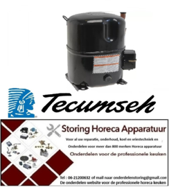 7905077031 -Compressor koelmiddel R404 HMBP type TAG4546Z 400V 50Hz cilinderinhoud 90,2cm³ 4HP H 308mm 3-fasen Tecumseh