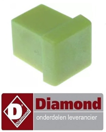 ST1D20002 - Eindkap voor spray houder ijsmaker steekmaat 16 x 16 mm DIAMOND ICE120A