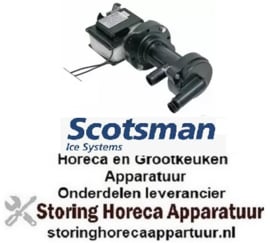 275500204 - Pomp ijsblokjesmachine REBO type MH50F 60W 230V 50Hz ingang ø 19mm uitgang ø 19mm L 125mm rotatierichting rechts SCOTSMAN