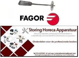 314416383 - Verwarmingselement 2400 Watt - 230 Volt voor vaatwasser FAGOR
