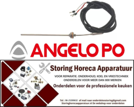 523379932 - Temperatuurvoeler silicone voeler -100 tot +450°C kabel -50 tot +180°C ANGELO-PO