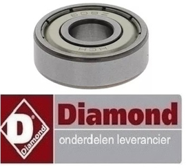 274698755 -Kogellager type schacht ø 8mm BuD ø 22mm voor vaatwasser dfs7/6 DIAMOND
