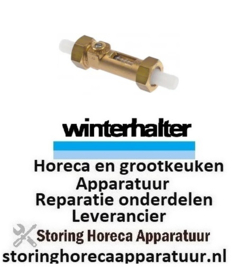 113503172 -Doorstroomregelaar doorstroomsnelheid tot 3,5l/min koper slang ø 3/4"mm t.max. 100°C L 80mm