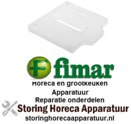 336696455 - Deksel voor pastamachine L 190mm B 194mm H 18,5mm kunststof transparant FIMAR