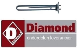 933230113 - Verwarmingselement boiler 2600W  voor vaatwasser DIAMOND DC402