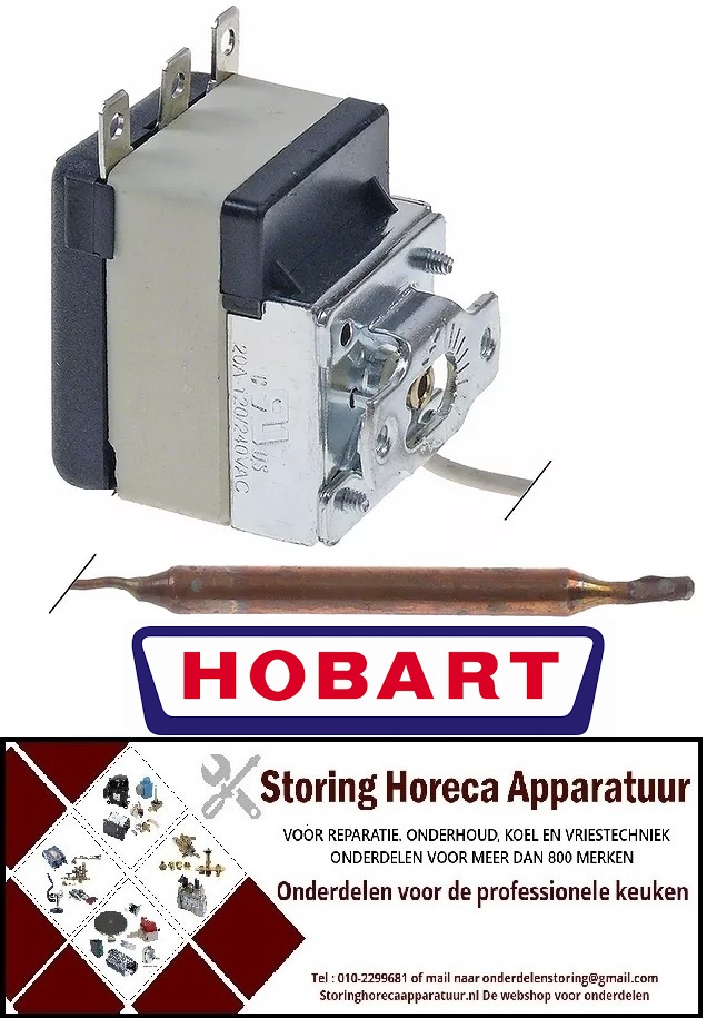 THERMOSTAAT HOBART HORECA EN GROOTKEUKEN APPARATUUR REPARATIE ONDERDELEN
