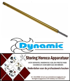 536699707 - Aandrijfas voor staafmixer D1 ø 8mm D2 ø 14mm L 408mm DYNAMIC