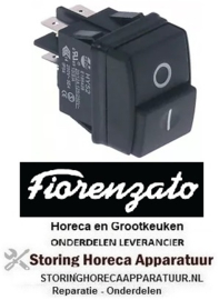 293301086 - Drukschakelaar  2NO 250V 12A voor koffiemolen Fiorenzato-M.C