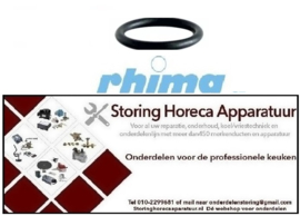 071510071 - Vlakpakking EPDM BiD ø 64mm BuD ø 82mm materiaaldikte 3mm voor zoutcontainer vpe 1stuk