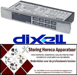 139378456 -  Elektronische regelaar DIXELL XB570L-5N1C1-X inbouwmaat 150x30mm inbouwdiepte 65,5mm 230V