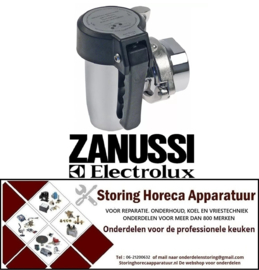 145542186 - Aftapkraan 1 1/2" ID o-ring afsluitend A 85mm B 50mm messing verchroomd ELECTROLUX