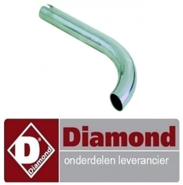 51463100000 - Afvoer buis voor friteuse DIAMOND G65/F8-4T, G65/F16-7T