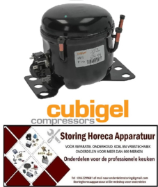 5583070371 -Compressor koelmiddel R134a LBP 220-240V 50Hz cilinderinhoud 3,1cm³ 1/12HP RSIR Cubigel