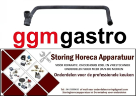 555512032 - Vormslang D1 ø 30mm D2 ø 37mm L 645mm voor vaatwasser GGM GASTRO - GSH360