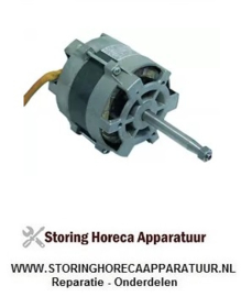 625601043 - OVEN Ventilatormotor 220-240V fasen 1 50Hz 0,37/0,07kW 0,1/0,5PS 1400/2700U/min snelheid 2