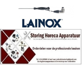 180379510 -Kerntemperatuurvoeler thermokoppel K (NiCr-Ni) kabel PTFE voeler -40 tot +250°C LAINOX