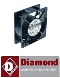 0890C4106 -VENTILATOR OP ZWARTE KADER DIAMOND SDE