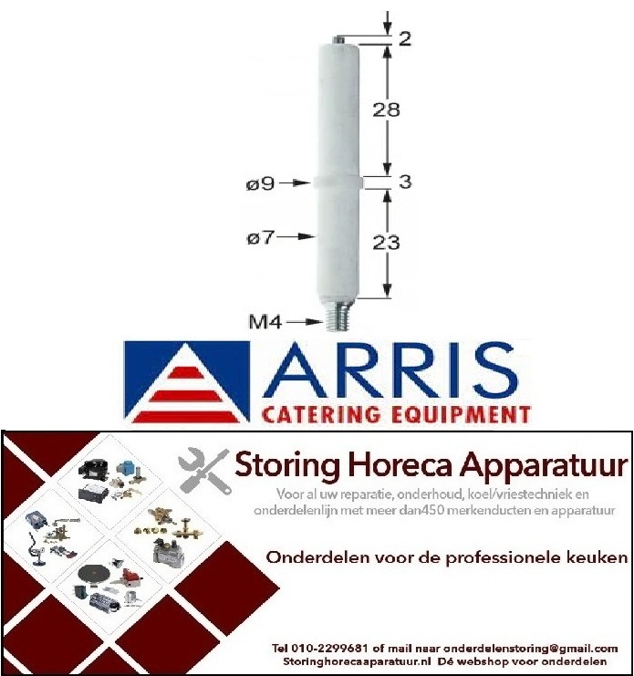 ARRIS HORECA EN GROOTKEUKEN APPARATUUR REPARATIE, RESERVE ONDERDELEN