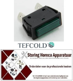 16013644 - Controlelamp groen voor koelkast TEFCOLD
