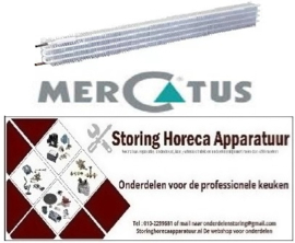 147750157 - Verdamper L 1250mm B 75mm H 150mm voor koeling MERCATUS