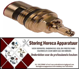 019548419 - Keramisch kraan bovendeel adapter opname draad 1/2" rotatiehoek 90° warm water Dr.G2: M24x1
