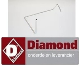 138173390 - Verdeelgasbuis voor voorste brander gasfornuis DIAMOND G99/4BF2-N