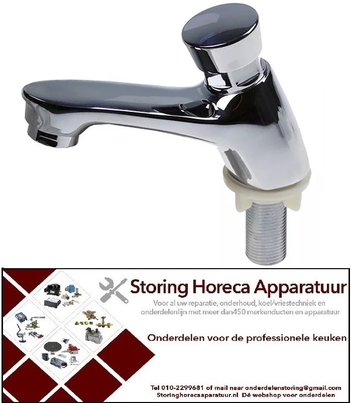 345542939 - Zelfsluitende kraan ca.15s draad 1/2" standventiel