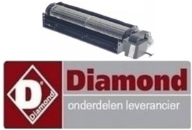 40440701050- Dwarsstroomventilator RECHTS voor koelkast DIAMOND DT140