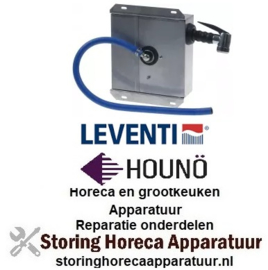 543542544 - Slanghaspel compleet met handdouche L 1,7 meter LEVENTI