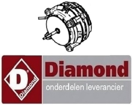 743C64001100 - Ventilatormotor voor convectieoven DIAMOND CGE23-P