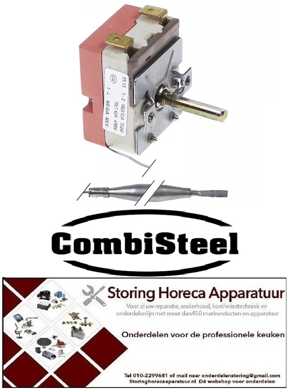 528375615 - Thermostaat instelbereik 68-200°C COMBISTEEL : 7455.0965