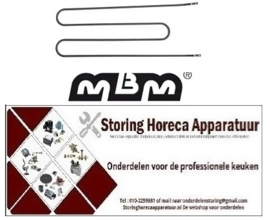 148416032 - Verwarmingselement 850W - 230V - MBM