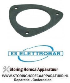 352518339 - Pakking met 3 schroefgaten wasarmhouder ELETTROBAR FAST 160