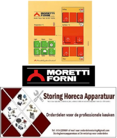 611401280 -Bedieningsfolie beige Morreti Forni