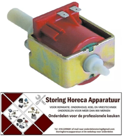 125500178 - Vibriatiepomp type EP 5, 24V, 48W, 50/60Hz ingang ø 6 uitgang ø 1/8" ID ULKA uitgang vlak kunststof