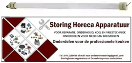 584416187 - Kwartselement 400W 115V L 260mm ø 12mm aansluiting vlaksteker 6,3mm