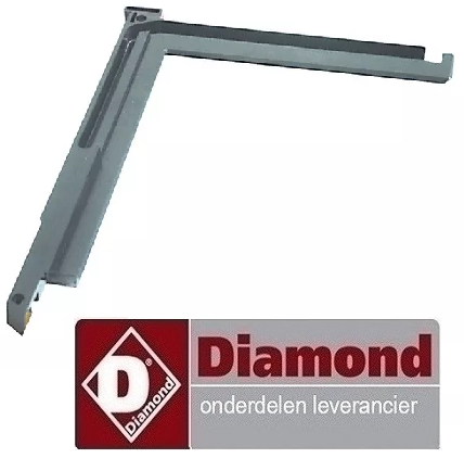 196695237 - Deursluitstrip inbouwpositie links  L 255/320mm B 35mm Diamond MXP-45/R2