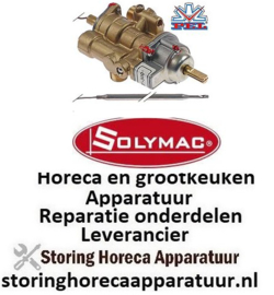 165101991-Gasthermostaat type 25ST 100-300°C gasingang M16x1,5 (pijp ø 10mm) SOLYMAC