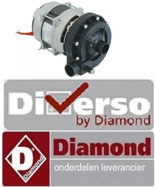 38446411300 - Waspomp voor voorlader vaatwasser DIVERSO WR-LV50-M