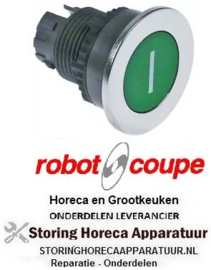 173301257 - Druktaster inbouwmaat ø22 mm groen Robot-Coupe