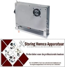 148750438 - Verdamper L 35mm H 295mm dikte 70mm inbouwpositie gecentreerd 110m³/h - 1,5m/s voor koeling