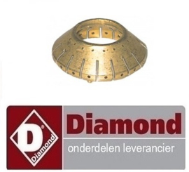 75567209800 - Branderring voor branderdeksel ø 61mm voor gasfornuis DIAMOND